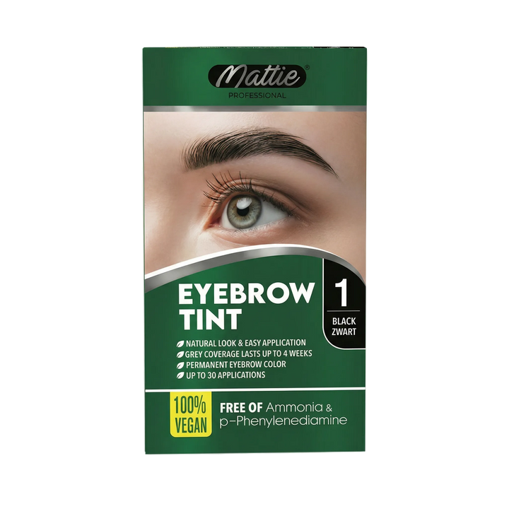 Mattie Brow Tint Kit - 1.0 Black