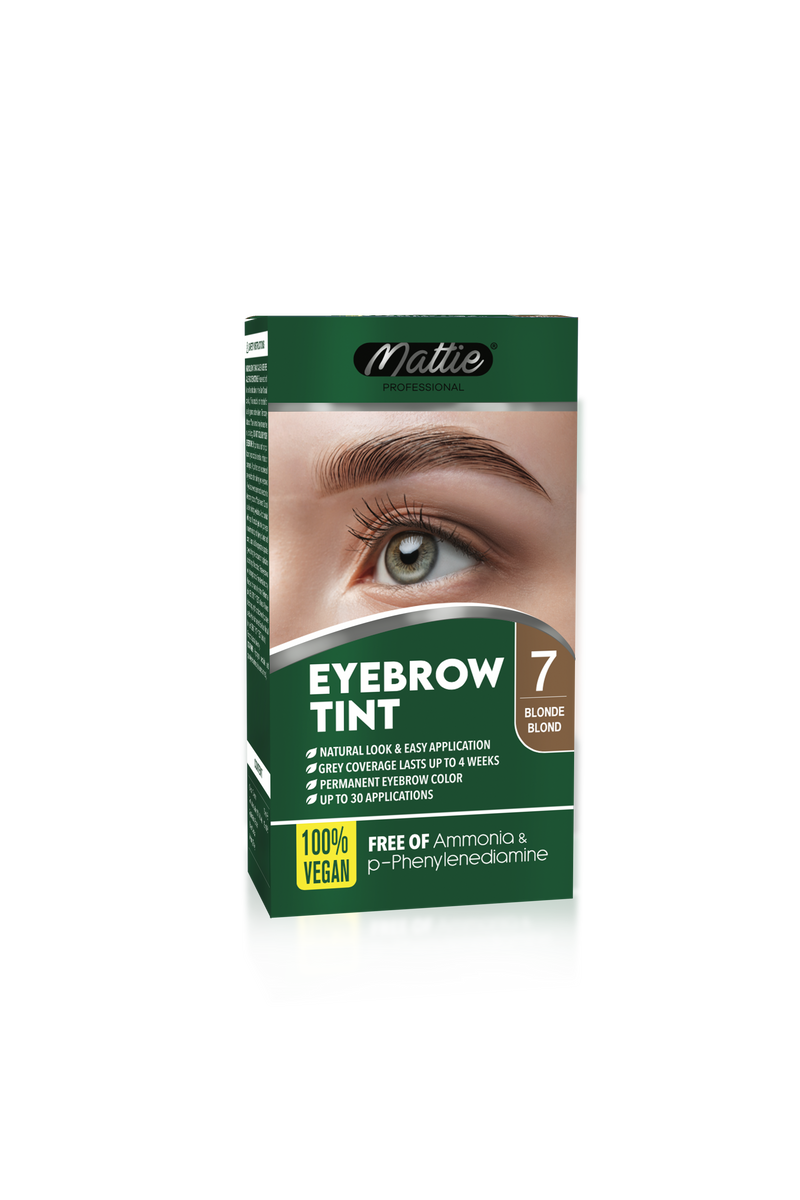 Mattie eyebrown color 7.0 blond