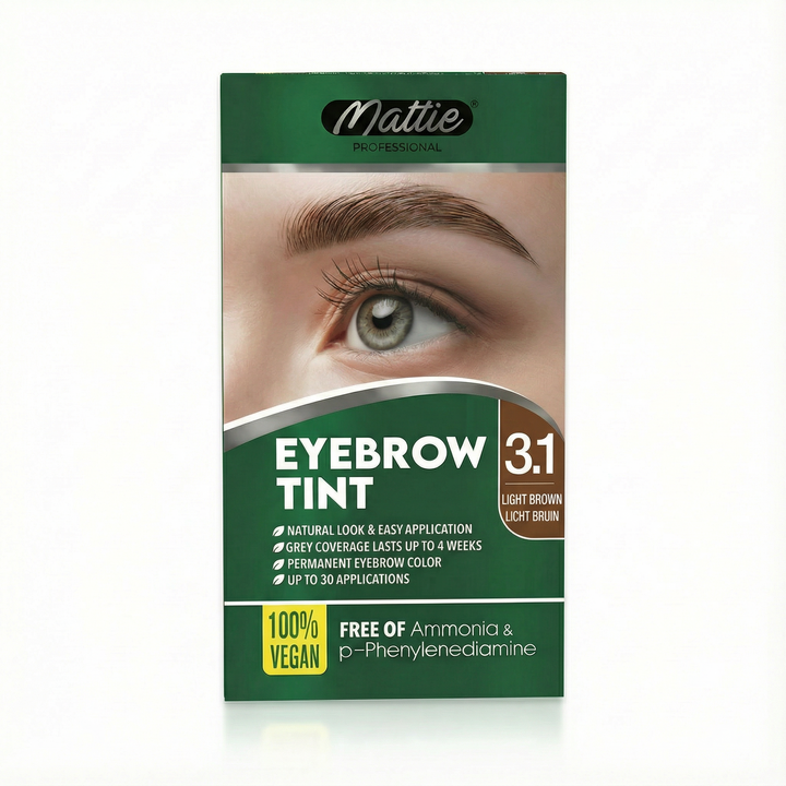 Mattie Brow Tint Kit - 3.1 Light Brown