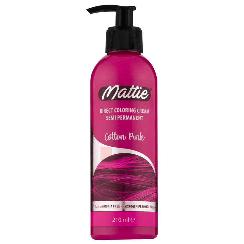 Mattie Cotton Pink - Crème Colorante Direct Vegan Semi-Permanente 210ml
