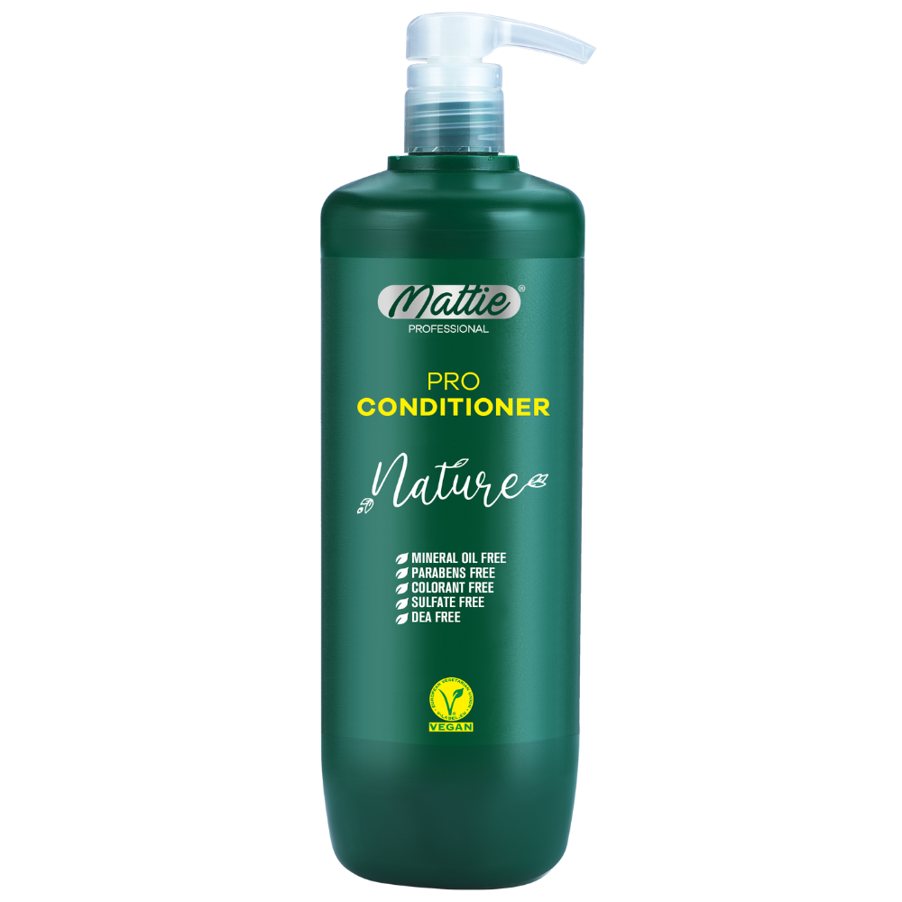 Mattie Professional Nature - Après-Shampooing Professionnel Végan 1000ml
