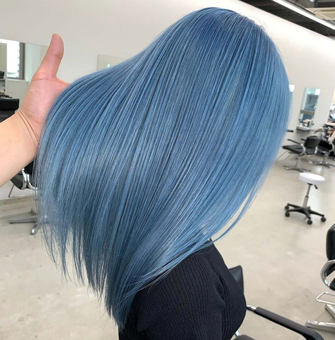 Mattie Denim Blue - Végan Crème De Coloration Semi-Permanente Coloration Directe 210 ml