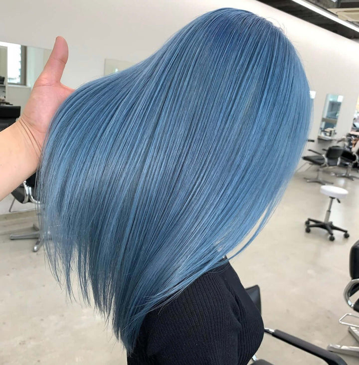 Mattie Denim Blue - Végan Crème De Coloration Semi-Permanente Coloration Directe 210 ml