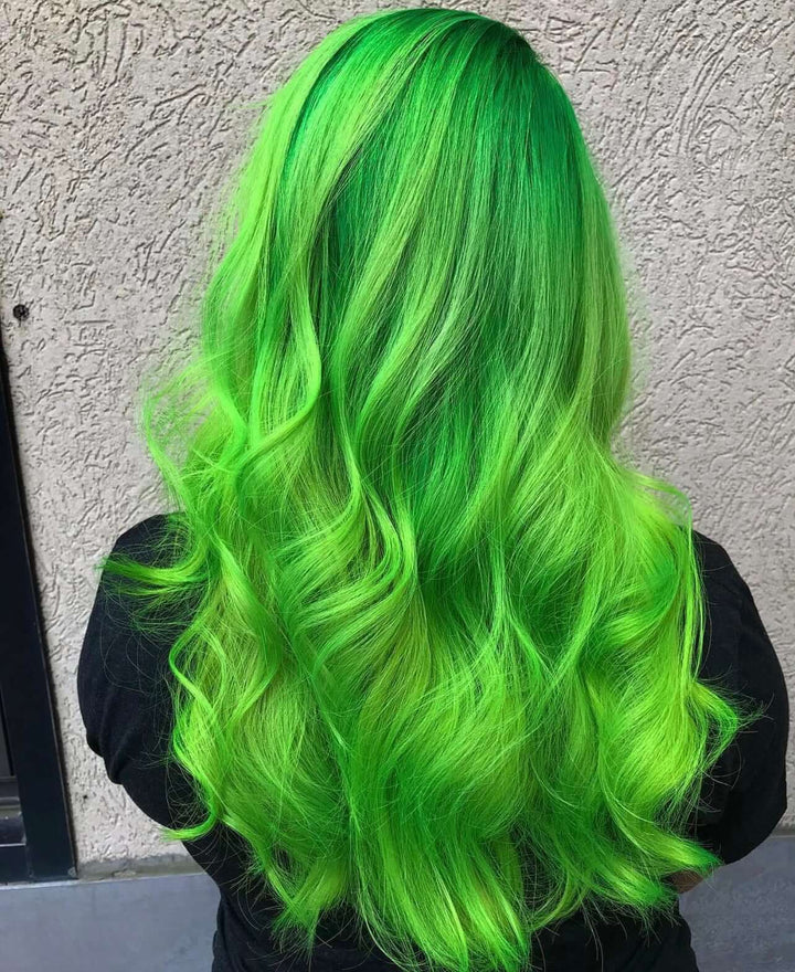 Mattie Bright Green - Crème De Coloration Directe Semi-Permanente Végane 210 ml